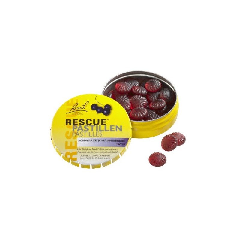 Rescue® pastilles cassis Boîte 50 g