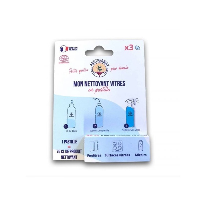 Pastilles vitres 3 pastilles