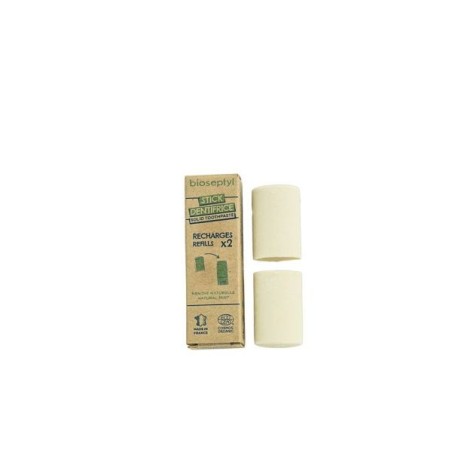 Recharge stick dentifrice menthe 2 sticks