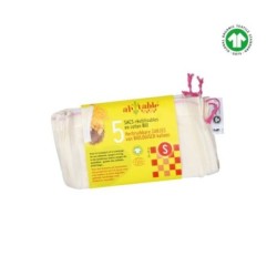 Sacs à vrac coton  Taille XS Lot de 5