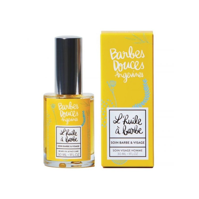 L'huile à barbe - Soin barbe & visage 30 ml