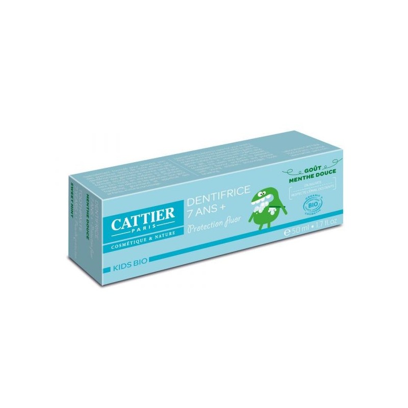 Dentifrice 7 ans et + - Goût Menthe douce Tube 50 ml
