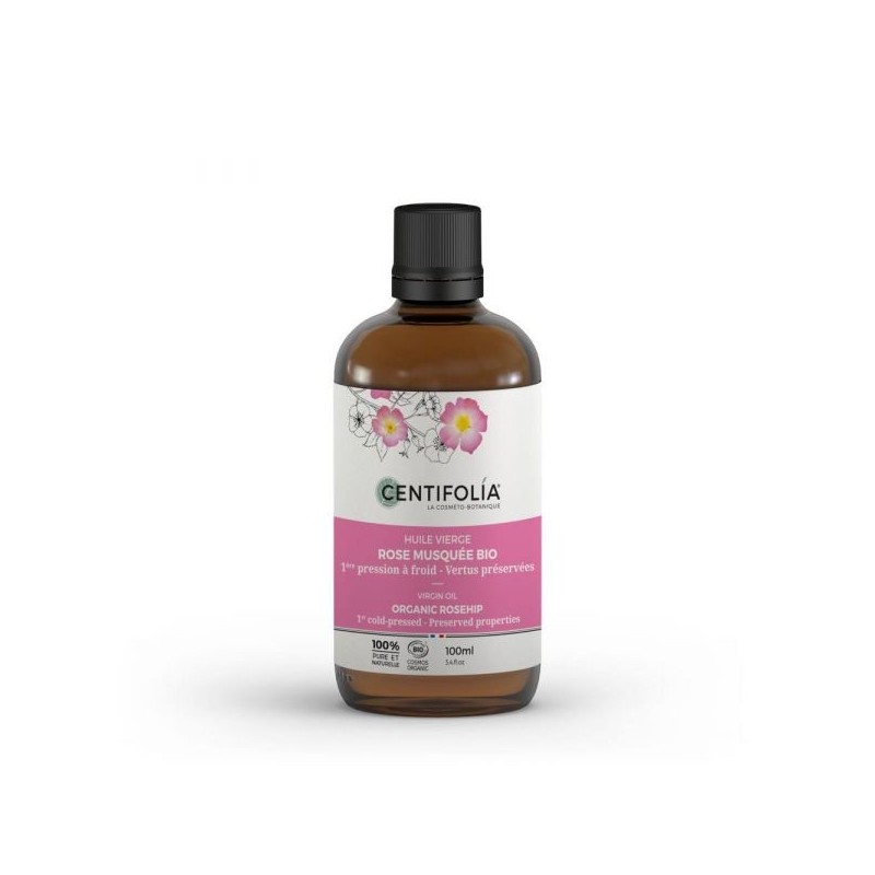 Rose musquée Flacon verre 100 ml