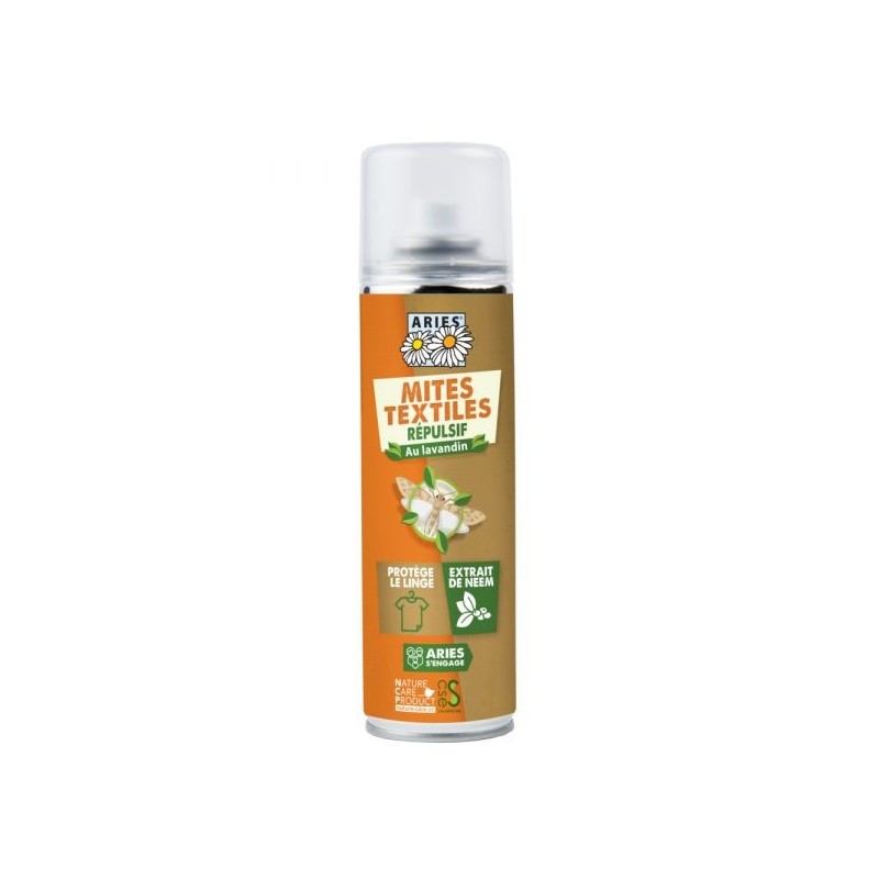 Mites textiles spray répulsif 200 ml