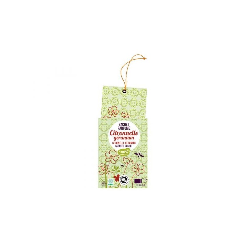 Sachet parfumé Citronnelle-Géranium