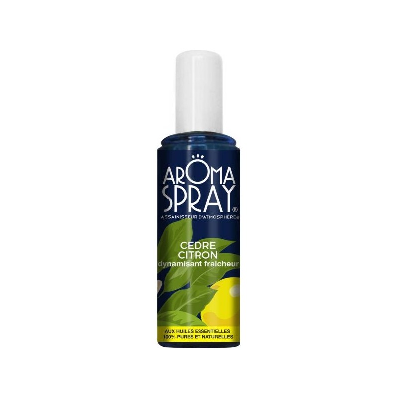 Aromaspray Cèdre Citron Flacon vaporisateur 100 ml