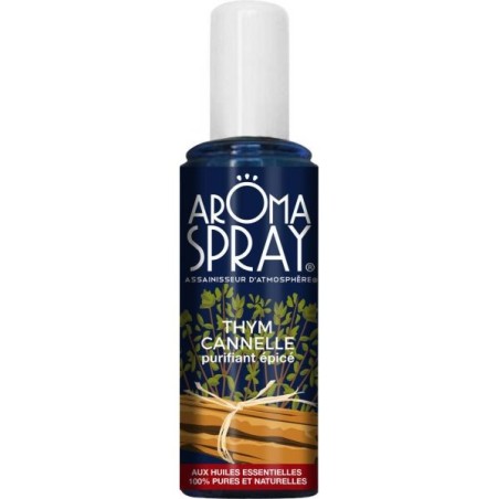 Aromaspray Thym Cannelle Flacon vaporisateur 100 ml