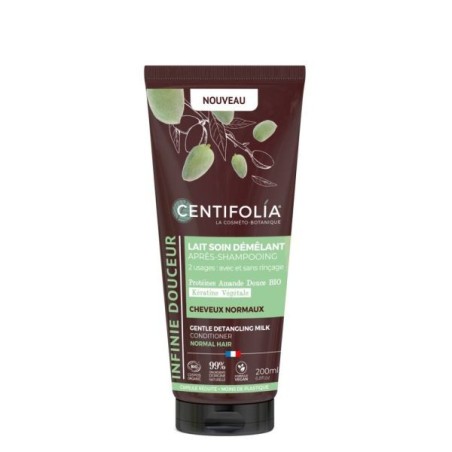 Lait soin démélant douceur après shampoing 2en1 Tube 200 ml