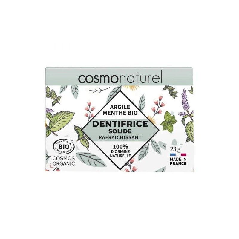 Dentifrice solide Rafraîchissant : Menthe Solides 23 g