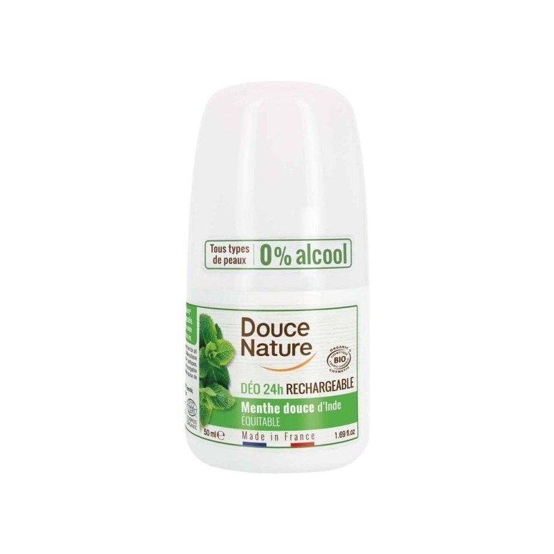 Déodorant bille rechargeable menthe douce 50 ml