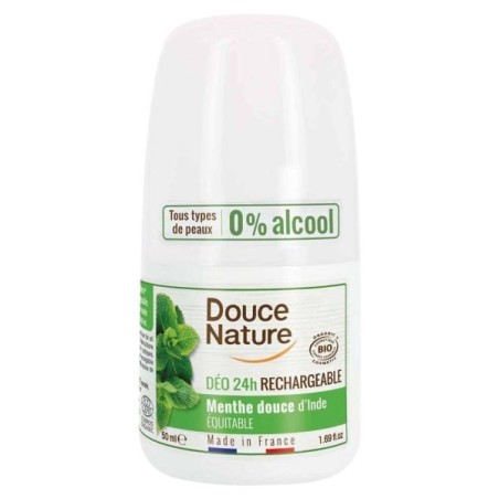 Déodorant bille rechargeable menthe douce 50 ml