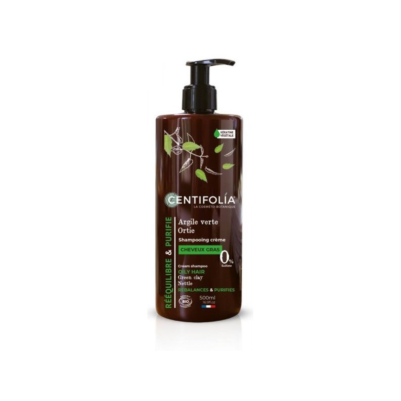 Shampoing cheveux gras Flacon-Pompe 500 ml
