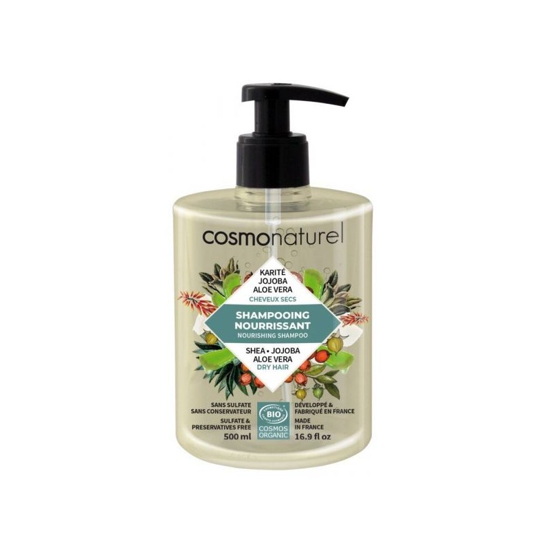 Nourrissant Cheveux secs : Karité/Jojoba/Aloé véra