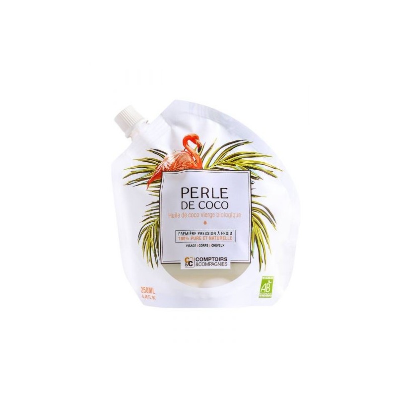 Perle de coco Huile de coco vierge & Equitable 250 ml
