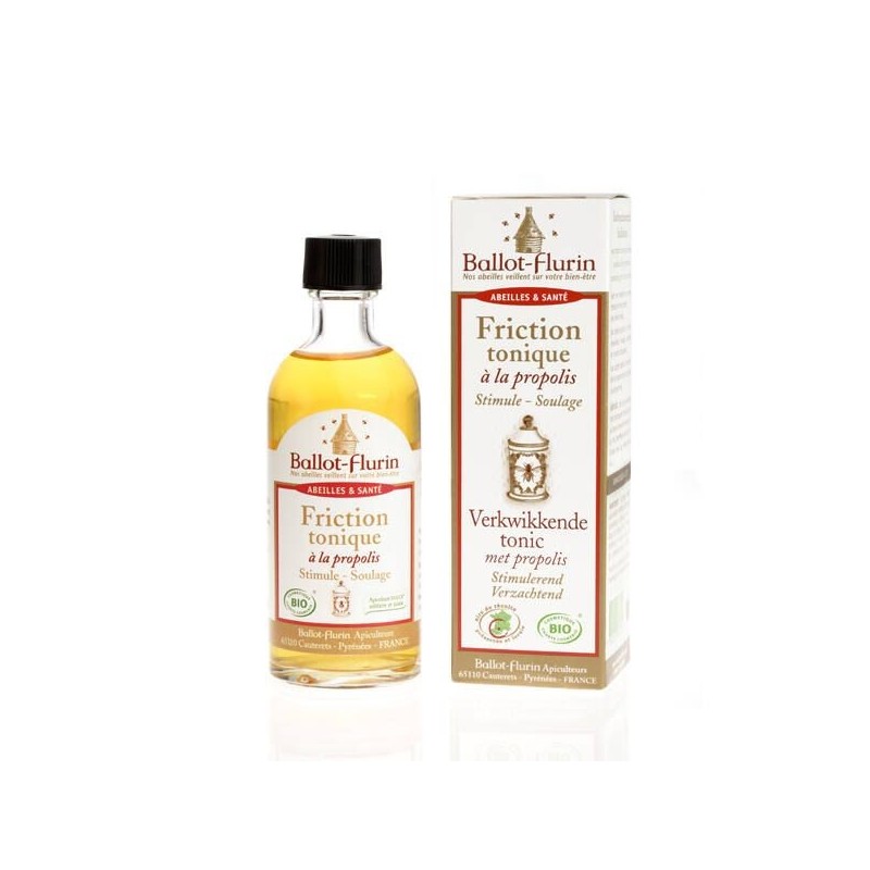 Friction Tonique à la Propolis Flacon 100 ml