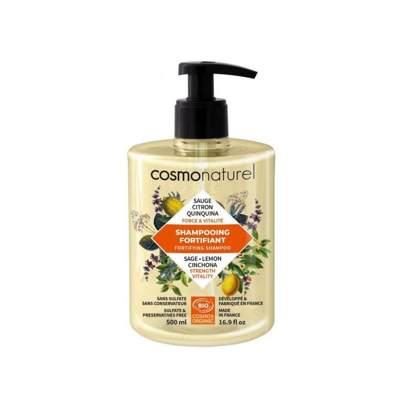 Fortifiant : Quinquina/Sauge/Citron Flacon 500 ml