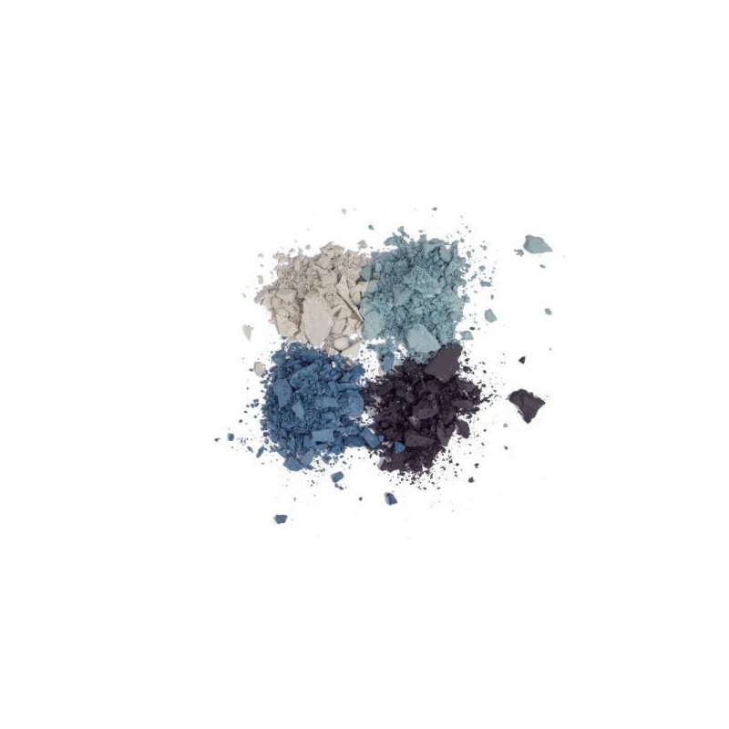 Ombres 4 couleurs Camaïeu de bleu  (true blue)