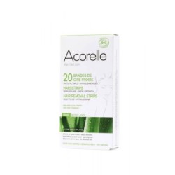 Bandes de cire froide visage 20 bandes + 4 offertes