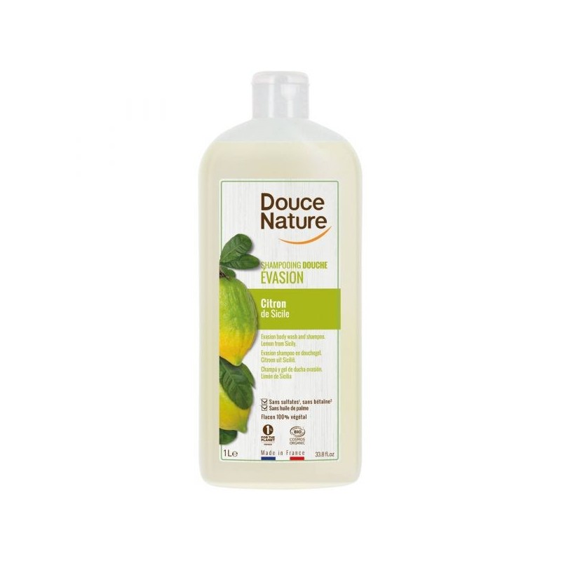 Shampoing douche Evasion  Citron de Sicile