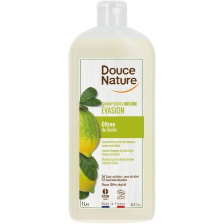 Shampoing douche Evasion  Citron de Sicile