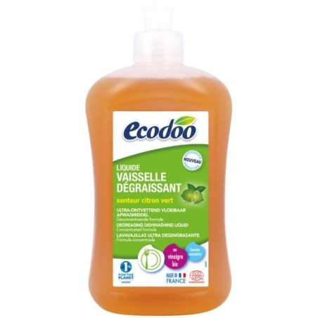 Liquide vaisselle dégraissant Senteur Citron vert Ecocert