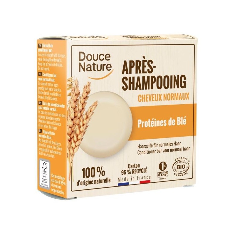Après shampoing solide cheveux normaux 65 g