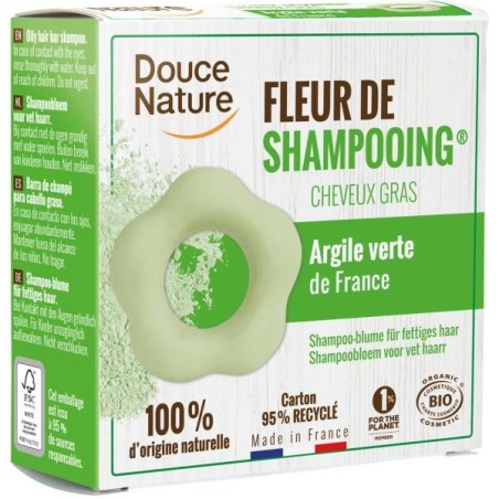 Fleur de shampoing cheveux Gras Fleur 85 g