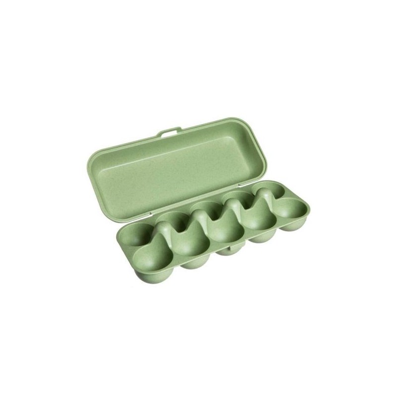 Boîte à 10 oeufs transportable Vert