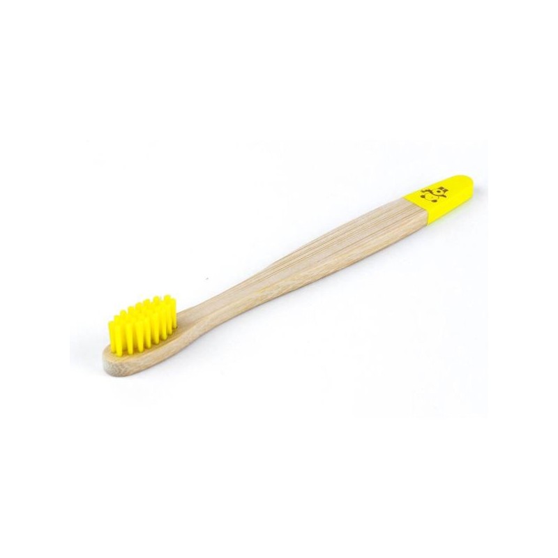 Brosse à dents enfants jaune 1 unité