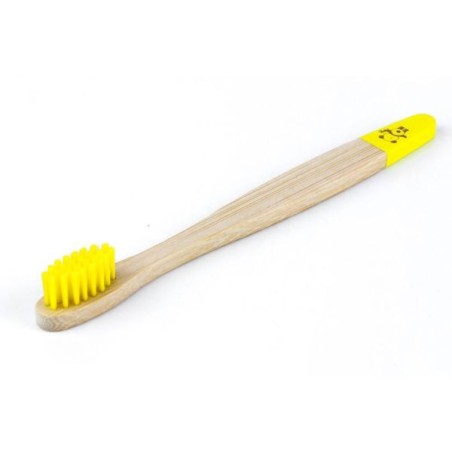 Brosse à dents enfants jaune 1 unité
