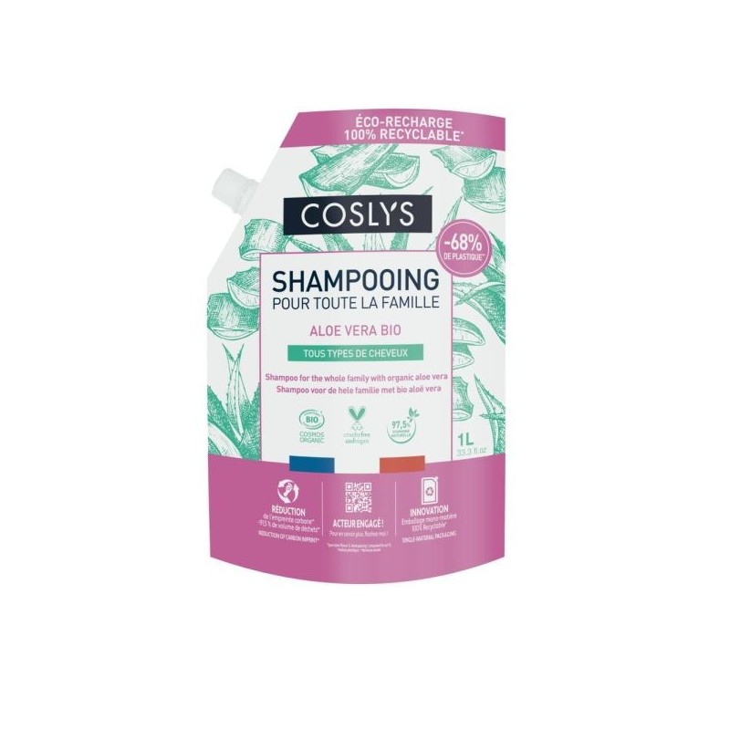 Shampoing famille Aloe vera Doypack 1 L