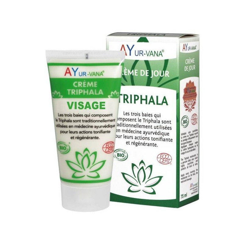 Crème de jour Triphala visage (Amalaki