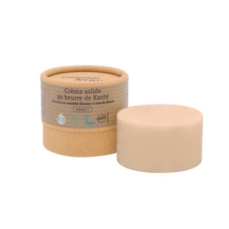 Crème solide au beurre de Karité Arnica et Rose 50 g