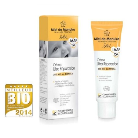 Crème ultra-réparatrice bébé 20% Miel de Manuka IAA 15+