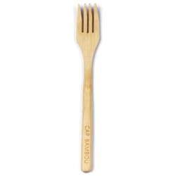 Fourchette réutilisable en bambou
