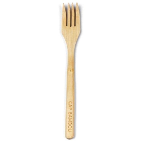 Fourchette réutilisable en bambou