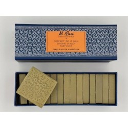 Coffret 15 minis savons fleurs d'Oranger