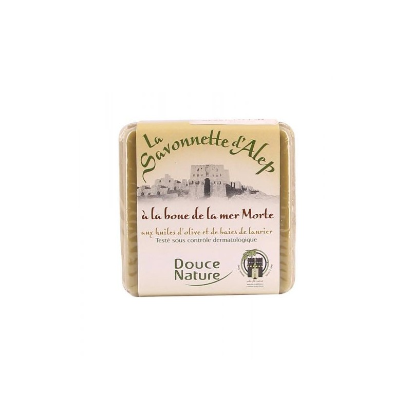 Savonnette d'Alep à la boue de la mer Morte 100 g