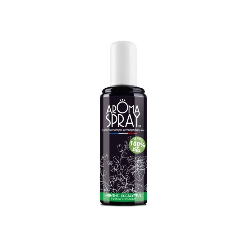 Aromaspray Menthe eucalyptus Flacon vaporisateur 100 ml