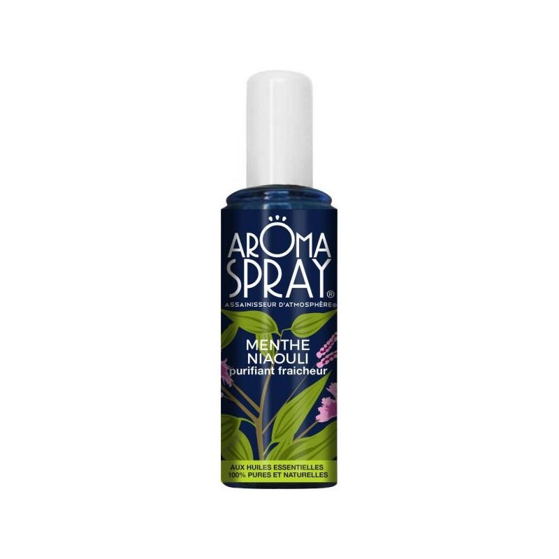 Aromaspray Menthe Niaouli Flacon vaporisateur 100 ml