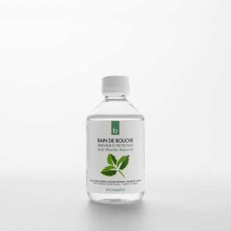 Bain de bouche  Menthe naturelle 300 ml avec gobelet doseur