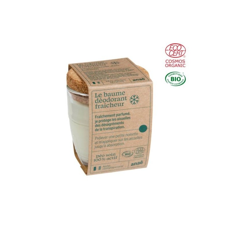 Baume déodorant fraîcheur