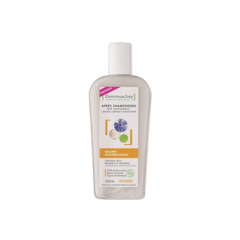 Baume nourrissant cheveux secs après-shampoing Flacon 250 ml