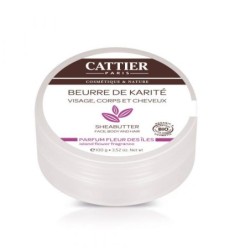 Beurre de Karité  parfum Fleurs des îles Pot 100 g