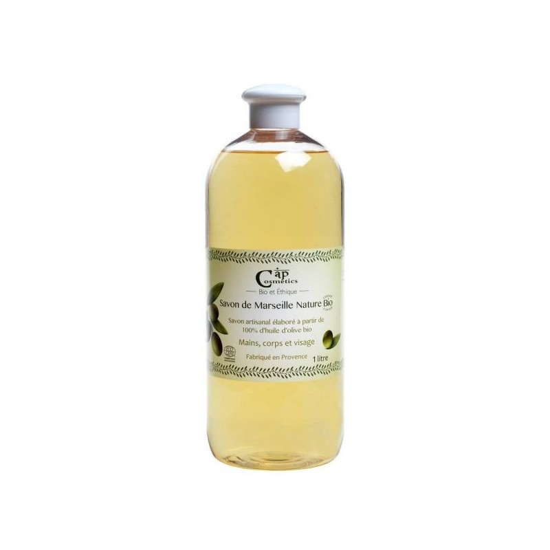 Savon liquide de Marseille nature 1 L