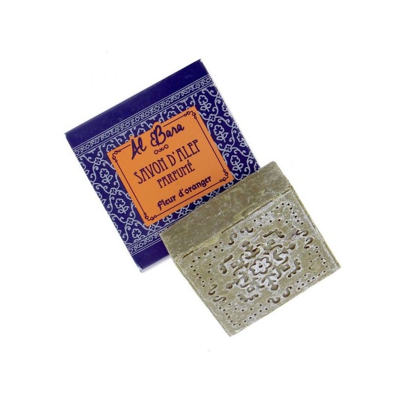 Savon d'Alep à la Fleur d'oranger 100 g