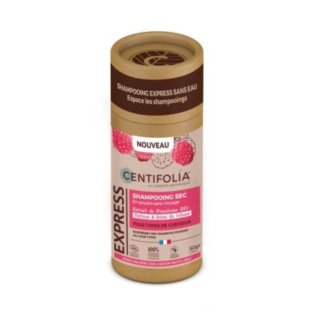 Shampoing sec en poudre Framboise Etui 50 g