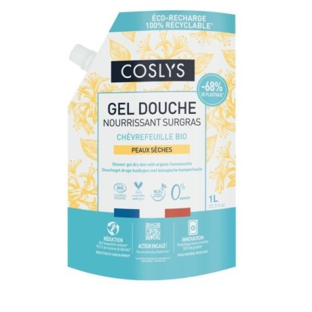 Gel douche Nourrissant surgras Chèvrefeuille Doypack 1 L
