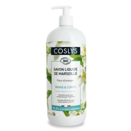 Savon liquide Marseille  Fleur d'oranger Flacon-pompe 1 L