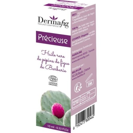 Précieuse Huile pépins de Figue de Barbarie Flacon 10 ml